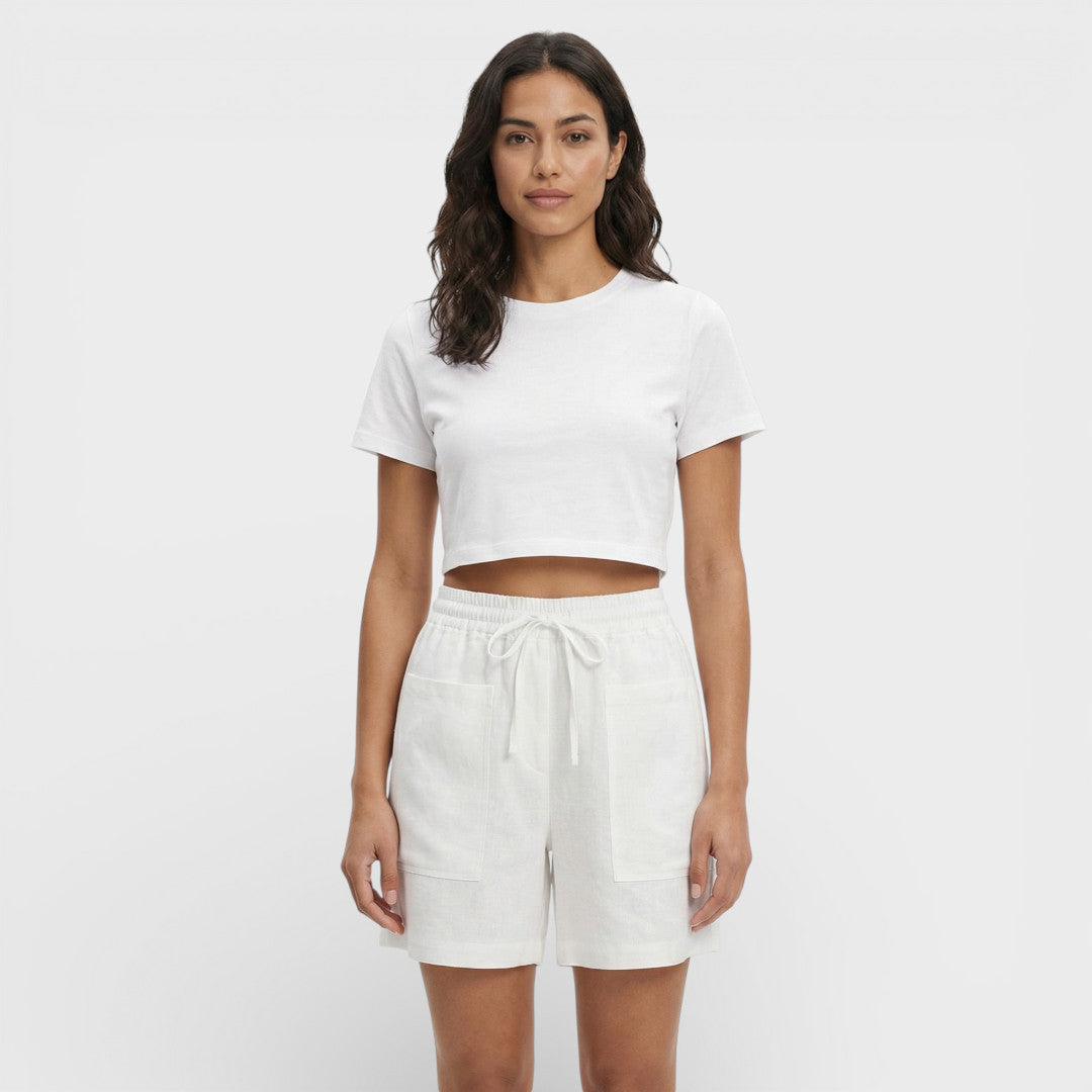 High-Waisted Loose Women's Shorts