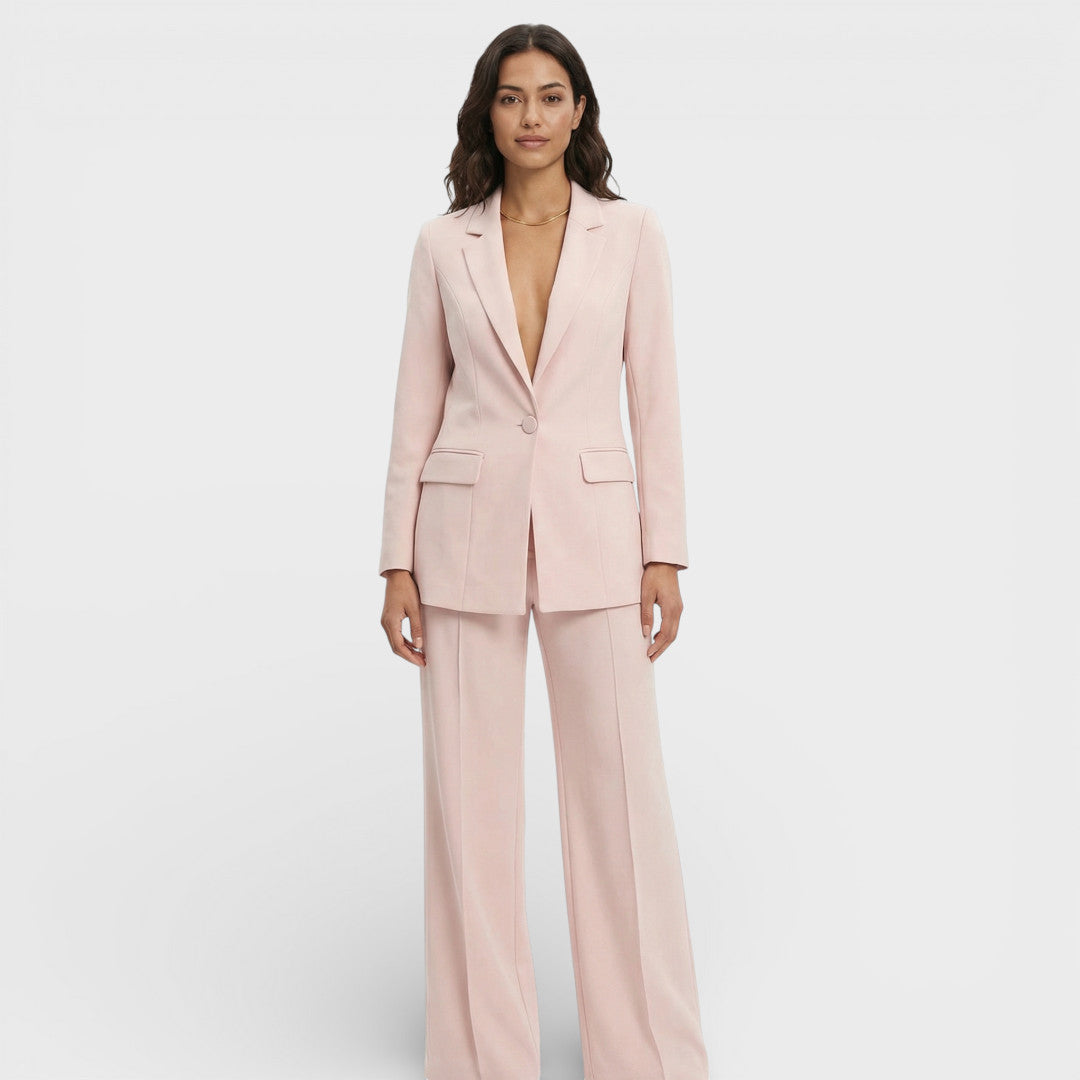 Blazer and Tailored Pants Set