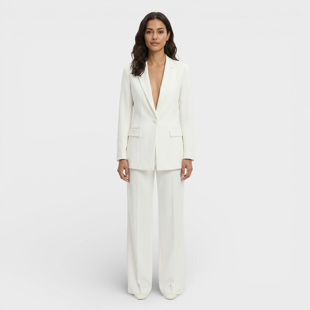 Blazer and Tailored Pants Set