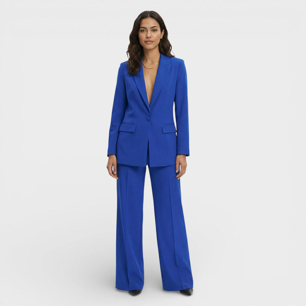 Blazer and Tailored Pants Set