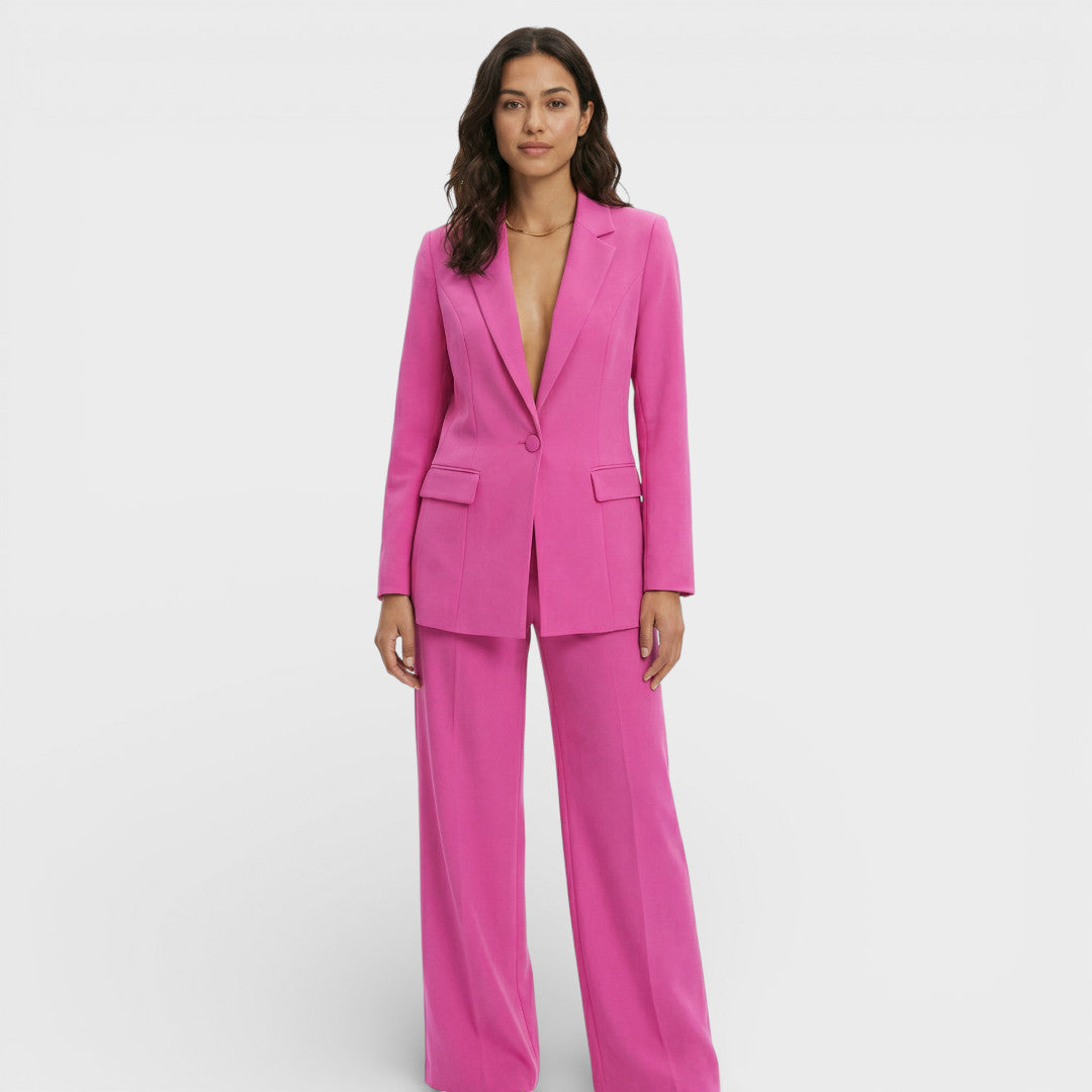 Blazer and Tailored Pants Set