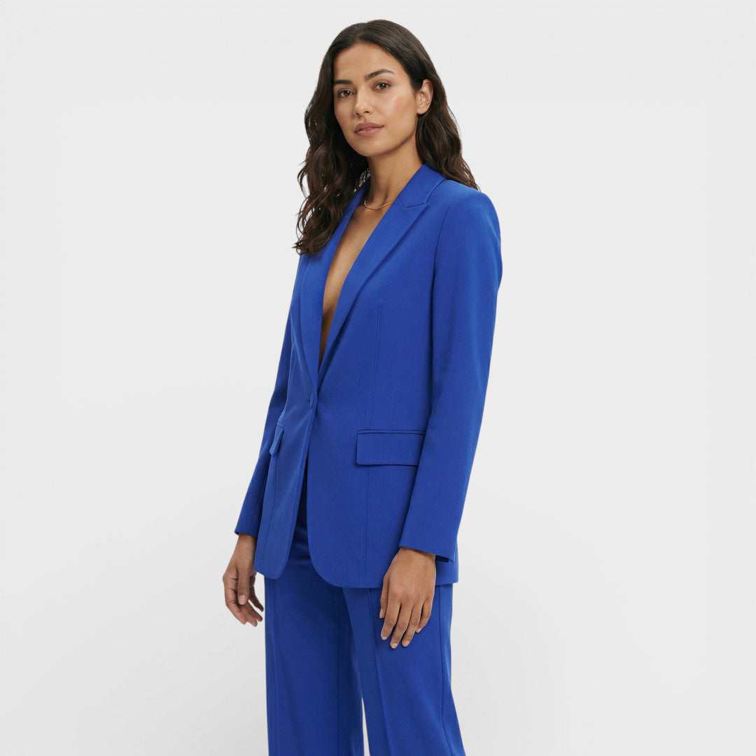 Blazer and Tailored Pants Set