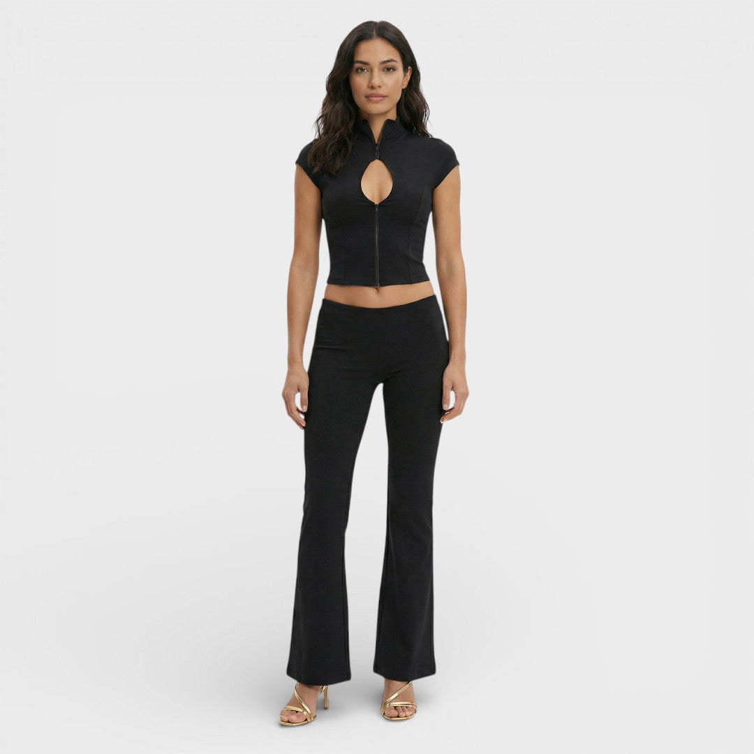 Two-Piece Hollow Set for Women