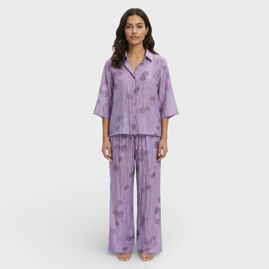 Elegant Jacquard Women's Set